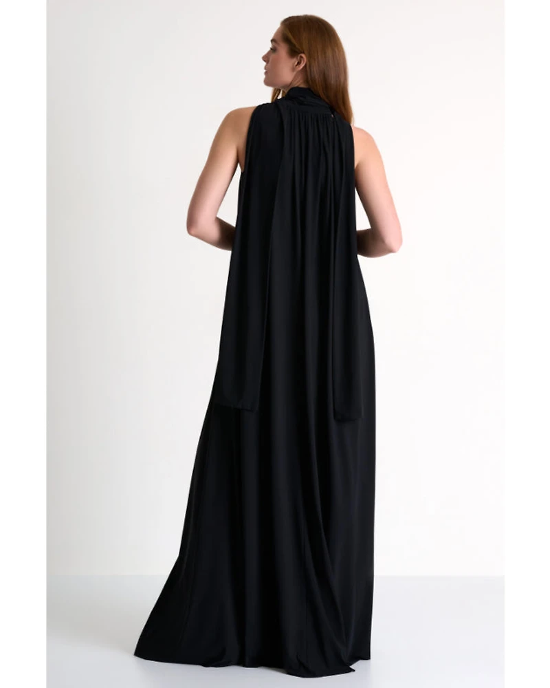 Shan Elizabeth Maxi Lycra Halter Dress