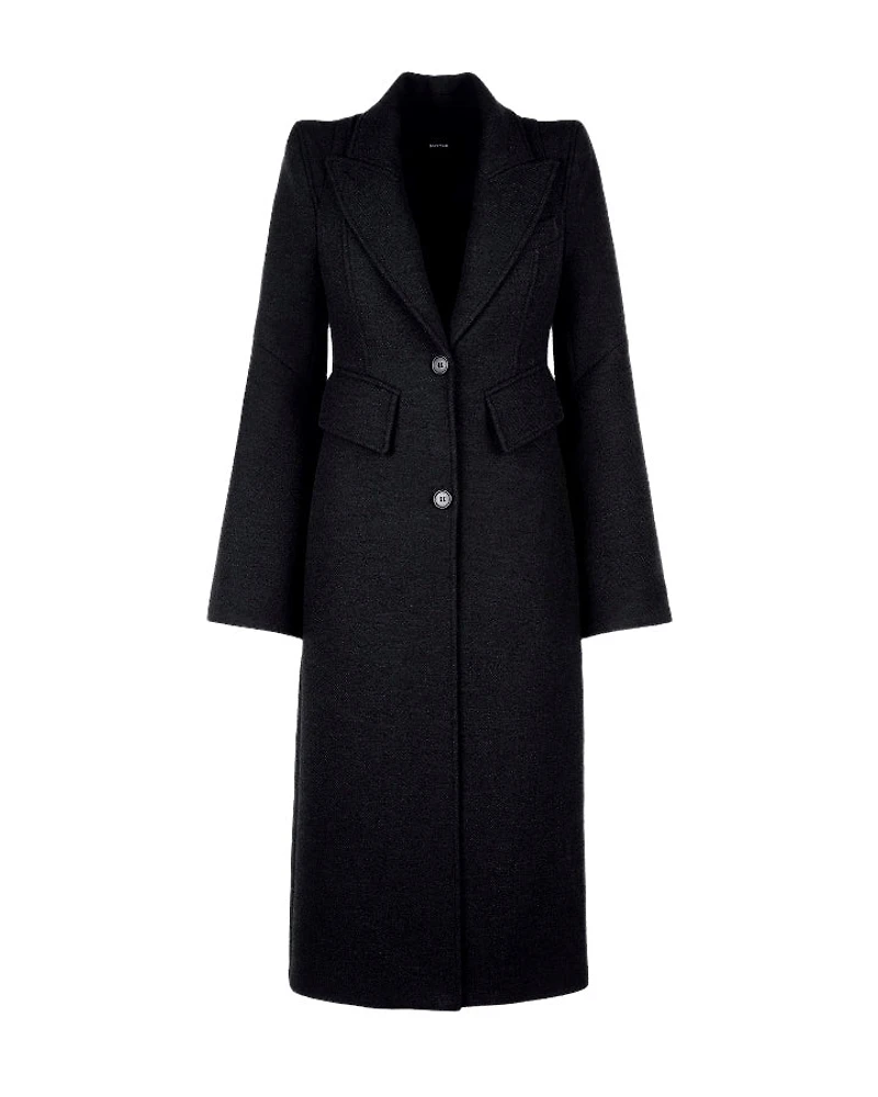 Smythe Pagoda Brando Trumpet Sleeve Coat