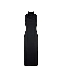 Smythe Funnel Neck Midi Dress
