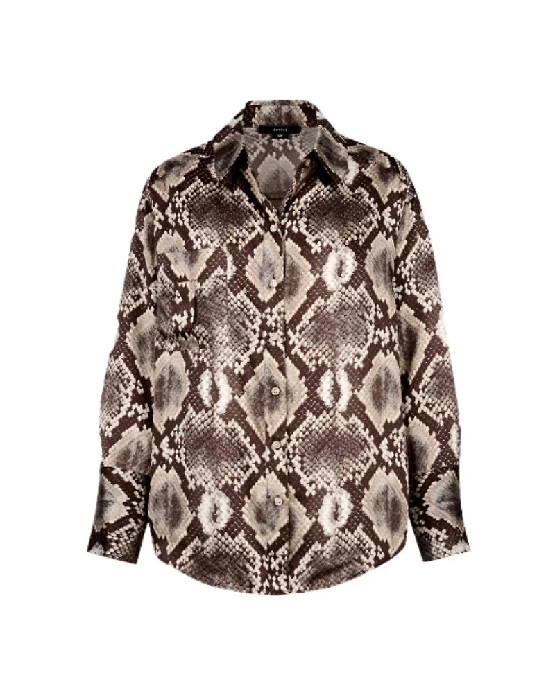 Smythe Relaxed Phython Print Shirt