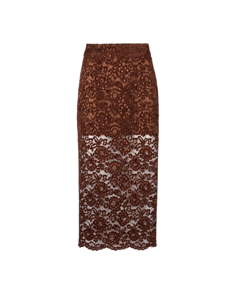 Smythe Lace Pencil Skirt