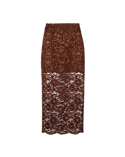 Smythe Lace Pencil Skirt