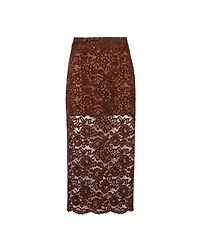 Smythe Lace Pencil Skirt
