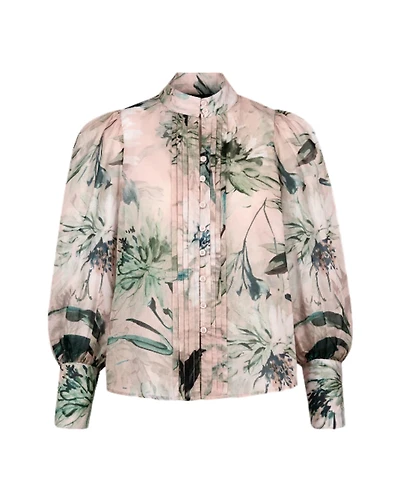 Smythe Bishop Sleeve Frontier Blouse