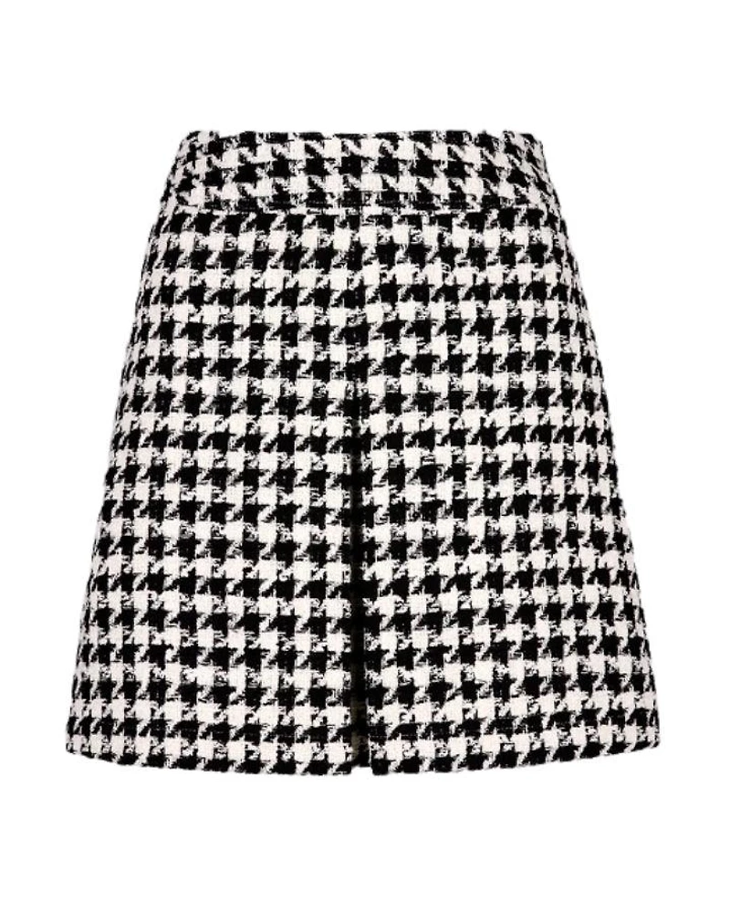 Smythe Single Pleat Tweed Mini Skirt
