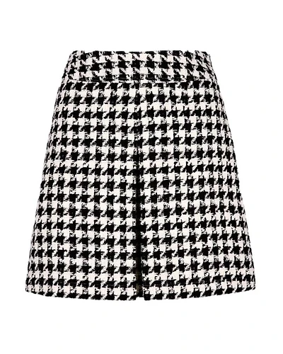 Smythe Single Pleat Tweed Mini Skirt