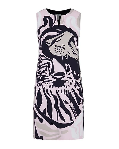 Sportalm Abstract Tiger Sleeveless Dress