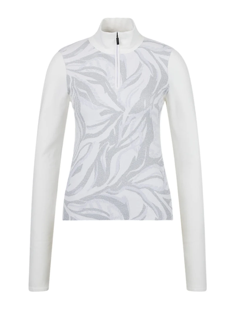 Sportalm Funchal Zip Neck Print Pullover