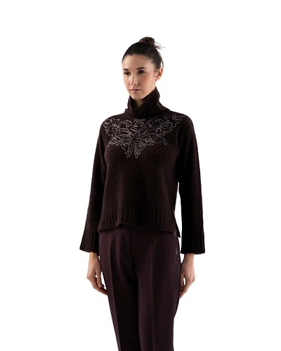 Tonet Sweater With Metallic Detail