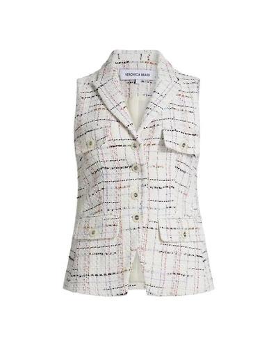 Veronica Beard Benny Tweed Vest