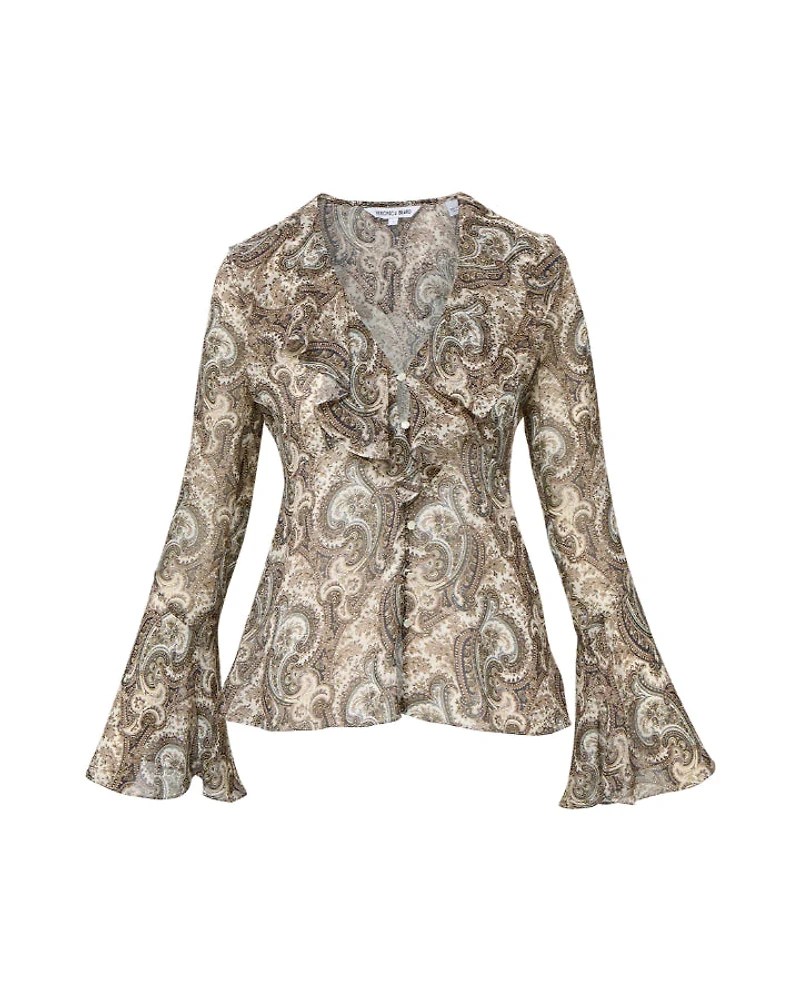Veronica Beard Kyrie Silk Blouse