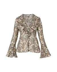 Veronica Beard Kyrie Silk Blouse