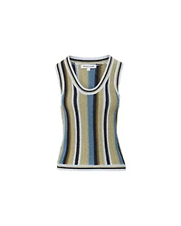 Veronica Beard Neveah Knit Tank Top