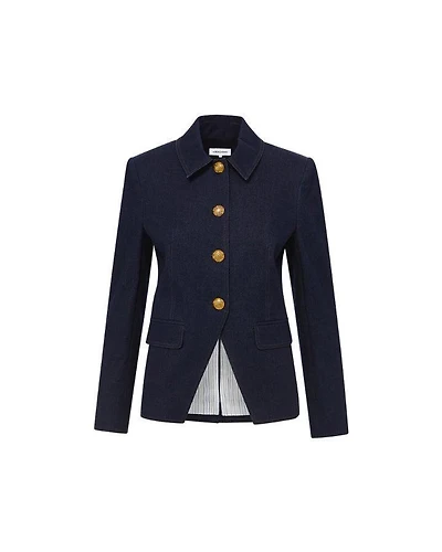 Veronica Beard Aire Dickey Jacket Midnight