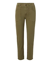 Veronica Beard Arya Straight Leg Crop Pant
