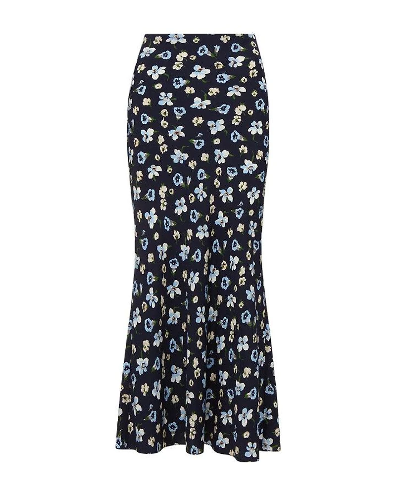 Veronica Beard Clover Floral Skirt