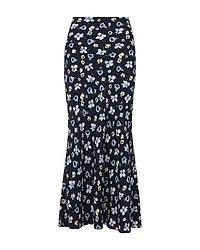 Veronica Beard Clover Floral Skirt