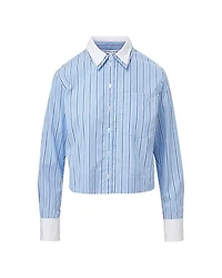 Veronica Beard Maia Double Collar Shirt