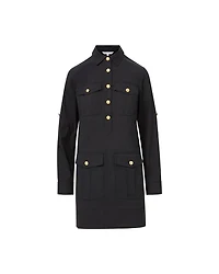 Veronica Beard Saude Mini Shirt Dress