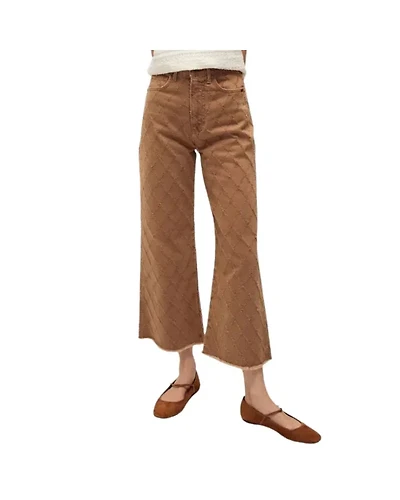 Veronica Beard Taylor Crop Wide Leg Pant