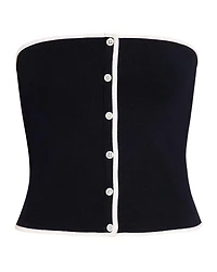 Veronica Beard Valley Tube Top