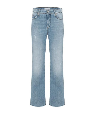 Cambio Paris Easy Kick Raw Hem Ankle Jeans