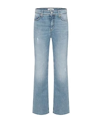 Cambio Paris Easy Kick Raw Hem Ankle Jeans