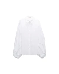 Dorothee Schumacher Poplin Power Voluminous Sleeves Blouse