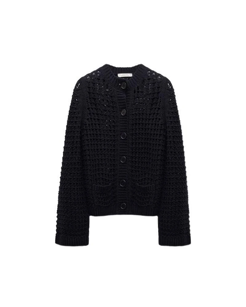 Dorothee Schumacher Sporty Crochet Cardigan