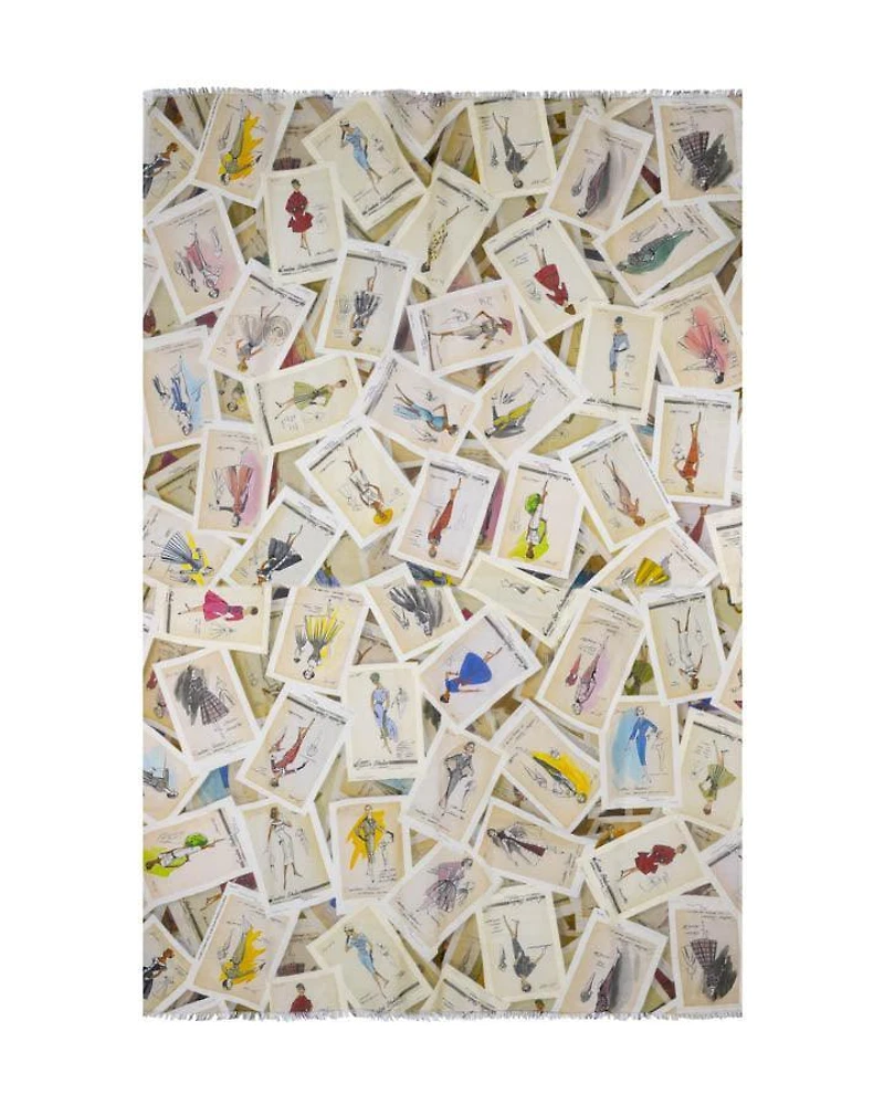 Faliero Sarti Sketches Scarf