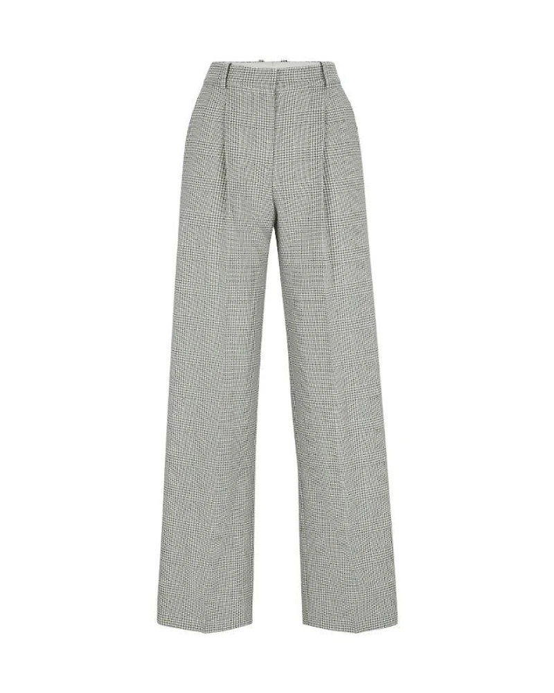 Hugo Boss Tanity Check Wool Pant