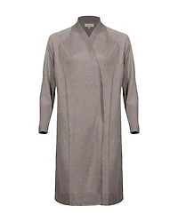 Kinross Cashmere Linen Duster Cardigan