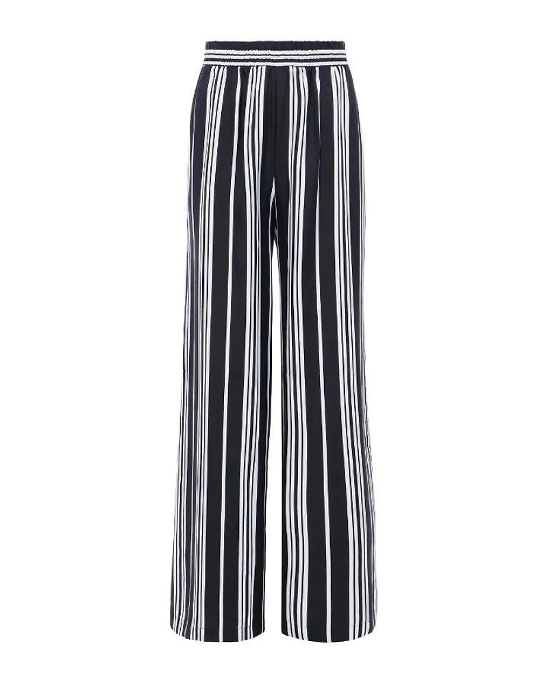 L'Agence Lillian Wide Leg Stripe Pant
