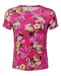 L'Agence Ressi Cabaret Pink Multi Tee