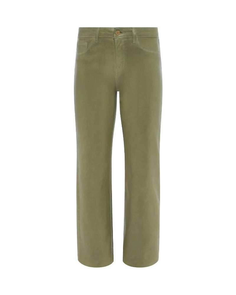L'Agence Wanda Cropped Coated Jean