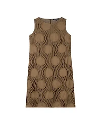 Luisa Cerano Sleeveless Crochet Dress