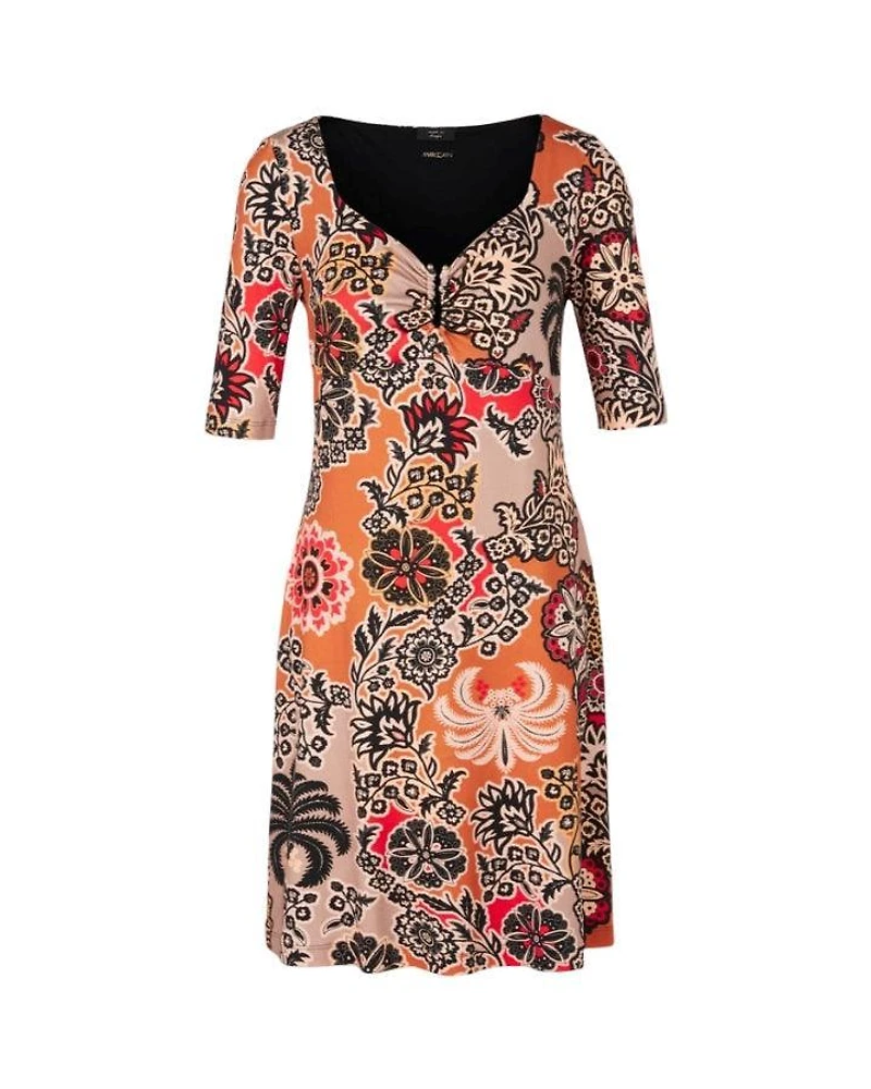 Marc Cain Empire Line Short Dress