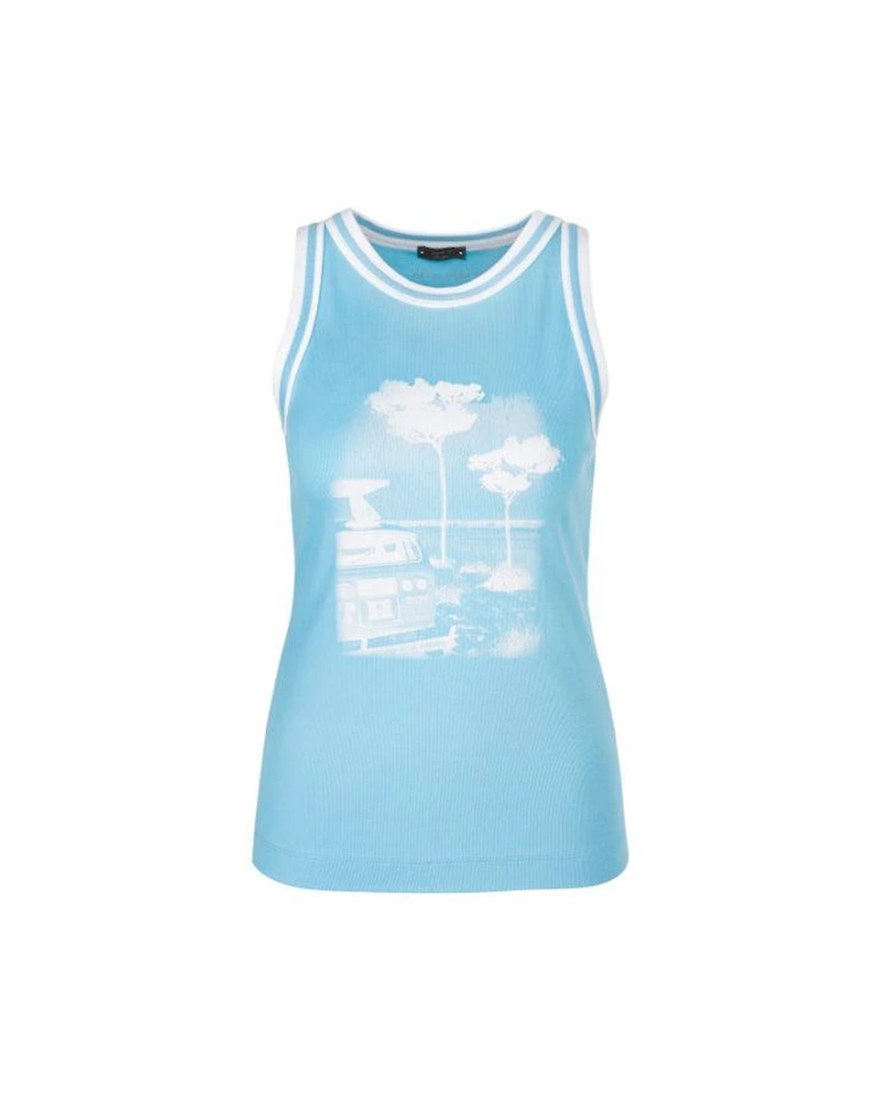 Marc Cain Photo Print Tank Top