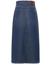 Max Mara Gelada Denim Maxi Skirt