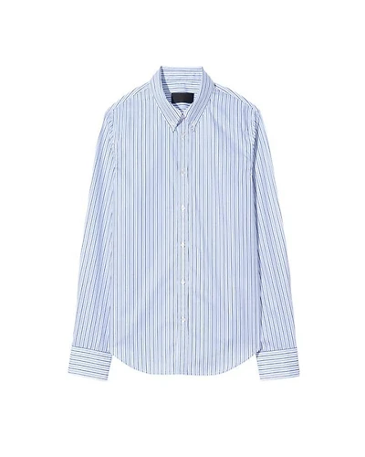 Nili Lotan Dyllan Shrunken Stripe Shirt