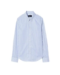 Nili Lotan Dyllan Shrunken Stripe Shirt