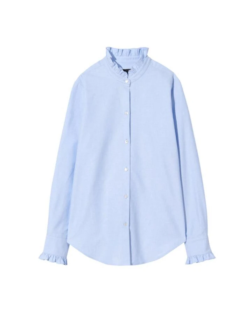 Nili Lotan Lydia Shirt Light Blue