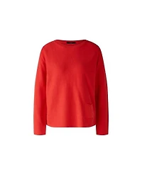 Oui Keiko Knit Cotton Pullover