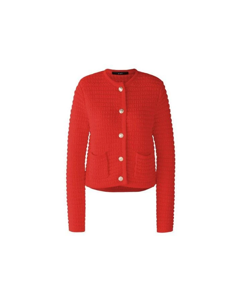 Oui Popcorn Knit Caridigan