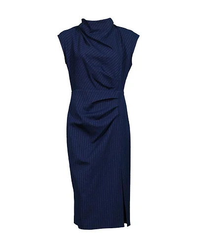 Veronica Beard Athene Pinstriped Dress