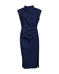 Veronica Beard Athene Pinstriped Dress