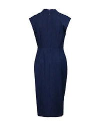 Veronica Beard Athene Pinstriped Dress