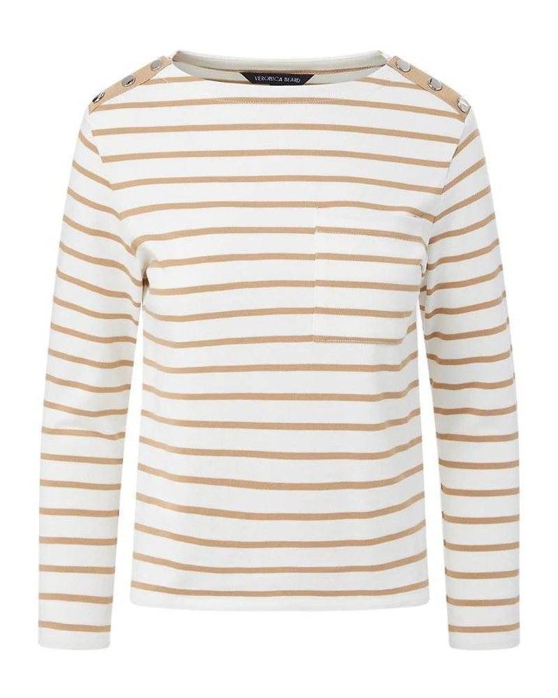 Veronica Beard Hovey Stripe Top