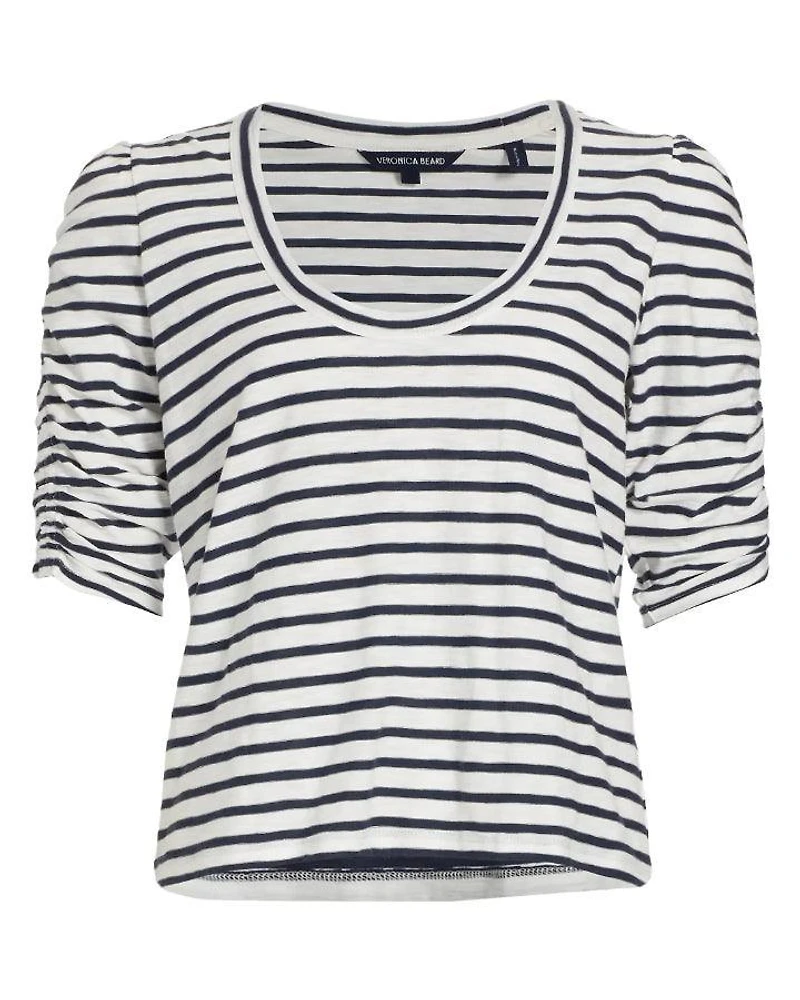 Veronica Beard Netto Stripe Tee
