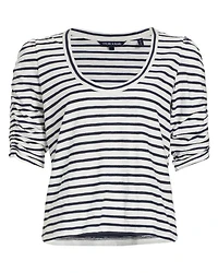 Veronica Beard Netto Stripe Tee